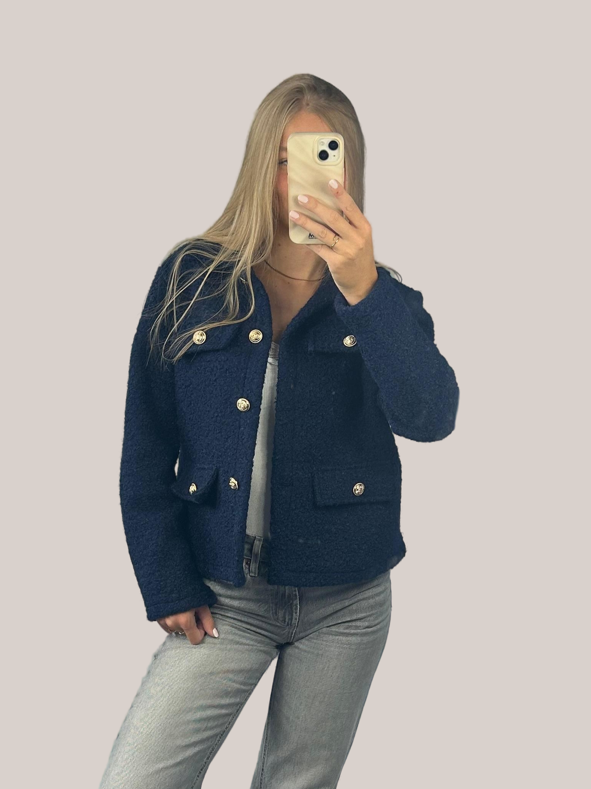 Dream jacket blauw