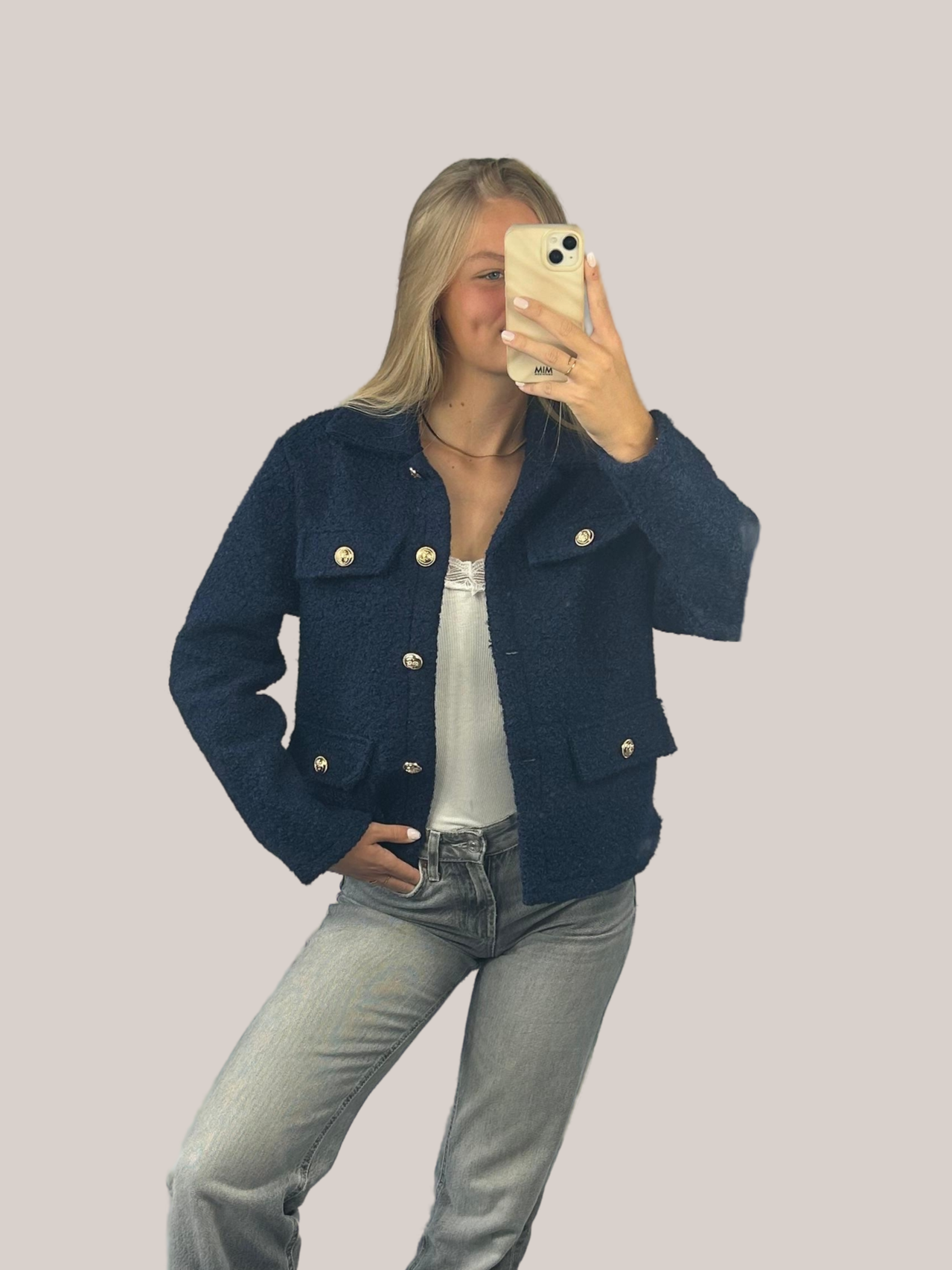 Dream jacket blauw