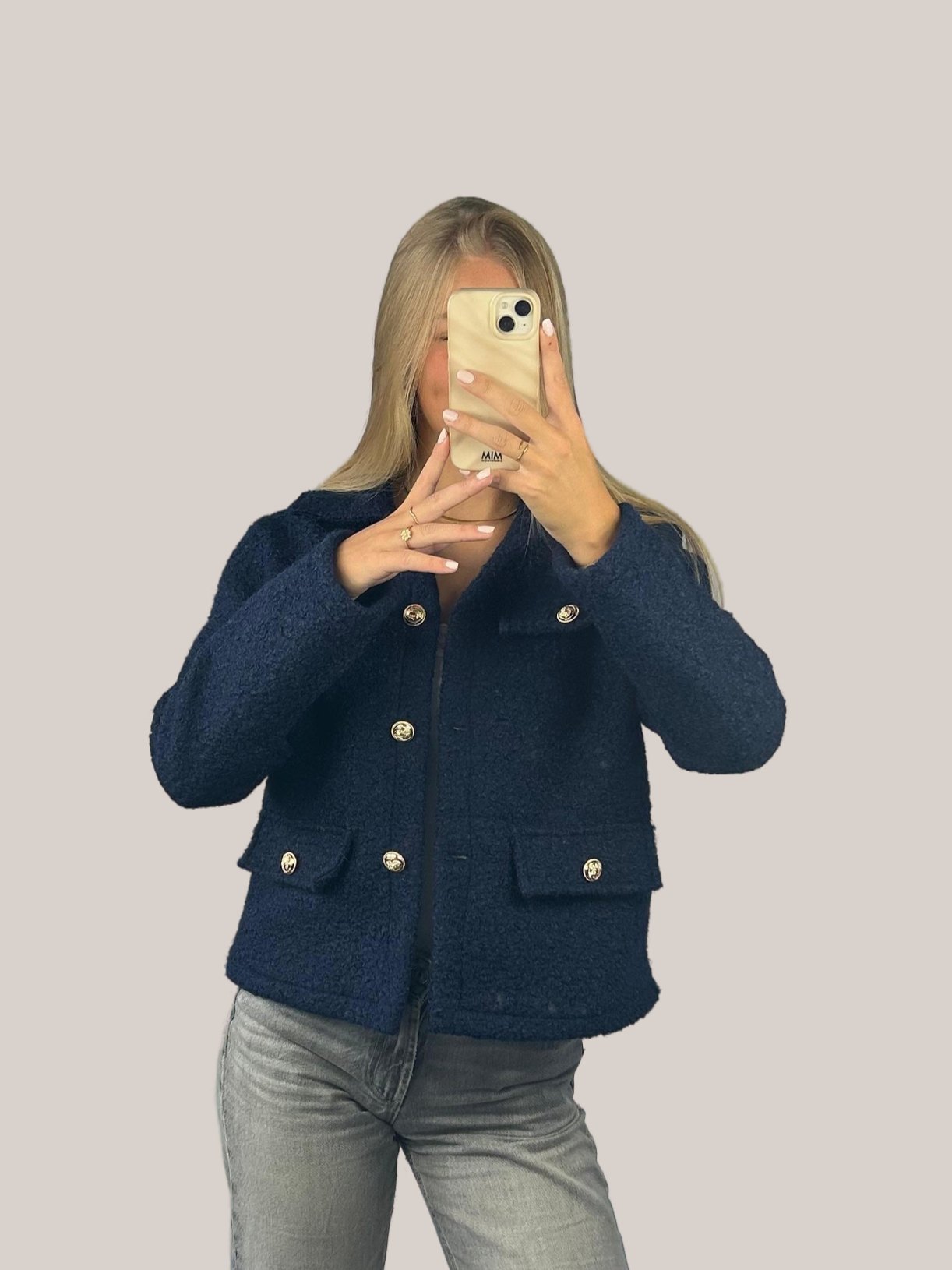 Dream jacket blauw